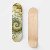 Fraktal Art Scales Skateboard (Vorderseite)