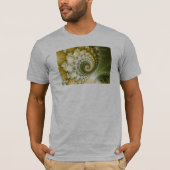 Fraktal Art Scales T-Shirt (Vorderseite)