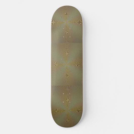 Fraktal Art Skateboard (Vorderseite)