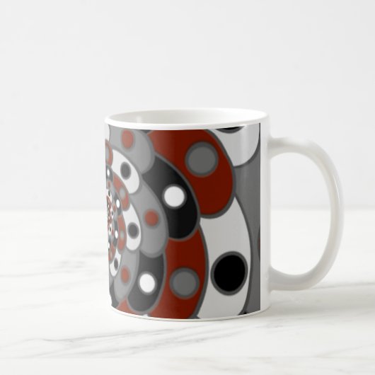 Fraktal-Art-Tasse Kaffeetasse (Rechts)