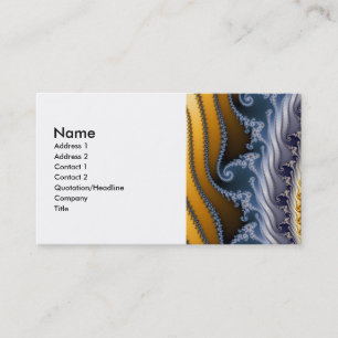 Fraktal Art Visitenkarte