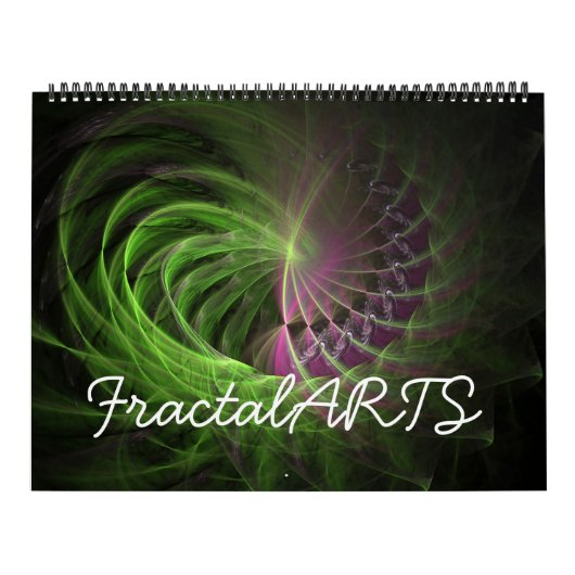 Fraktal ARTS - 12-monatiger Mauerkalender Kalender (Titelbild)
