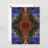 Fraktal Arts #4 Postkarte (Vorne/Hinten)