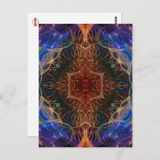 Fraktal Arts #4 Postkarte (Vorne/Hinten)