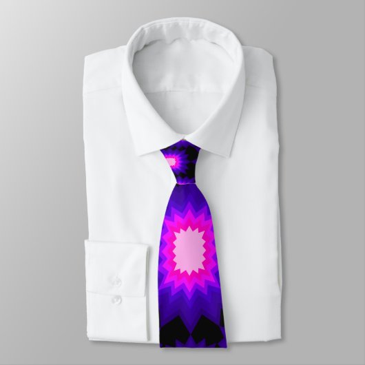 Fraktal Artwork: Benutzerdefinierte Krawatte: Psyc Krawatte (Gebunden)