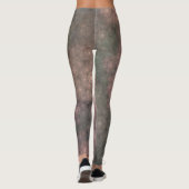 Fraktal Artwork Leggings (Rückseite)