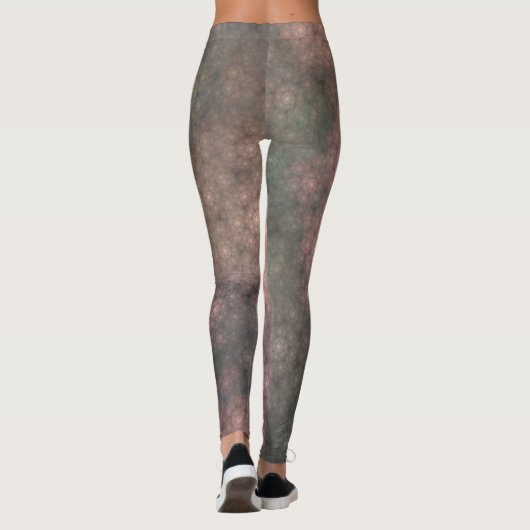 Fraktal Artwork Leggings (Rückseite)