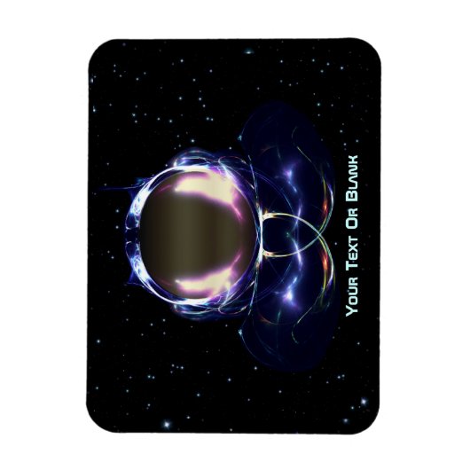 Fraktal Astronaut Magnet (Vertikal)