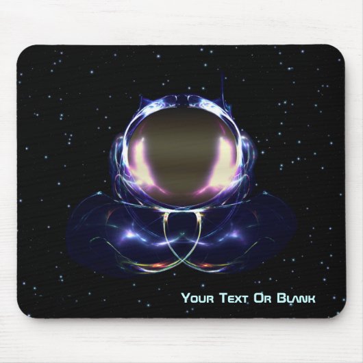 Fraktal Astronaut Mousepad (Vorne)