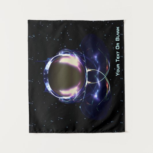 Fraktal Astronaut Wandteppich (Vorderseite)