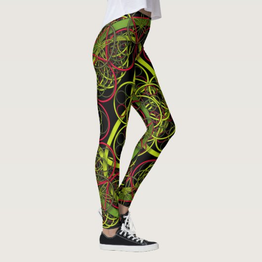 Fraktal Attraktion Leggings (Rechts)