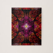 Fraktal - Aztec - Das Auge Puzzle (Vertikal)
