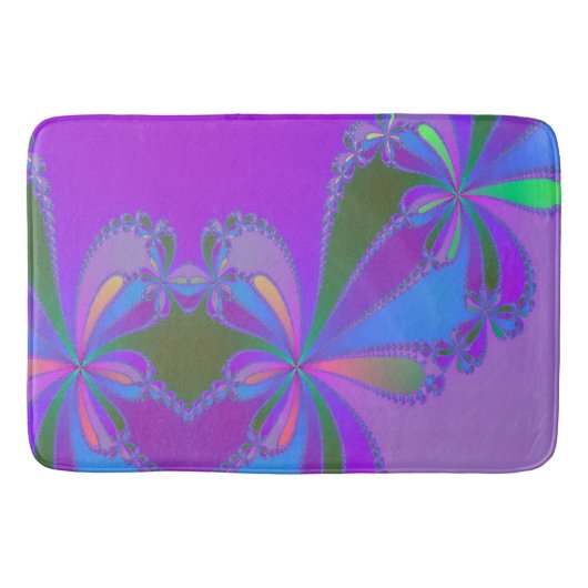 Fraktal Badematte (Vorderseite)