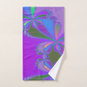 Fraktal Badhandtuch Set (Handtuch)