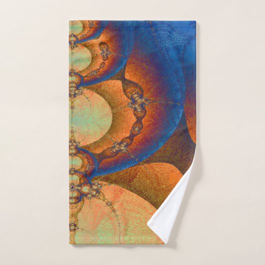 Fraktal Badhandtuch Set (Handtuch)