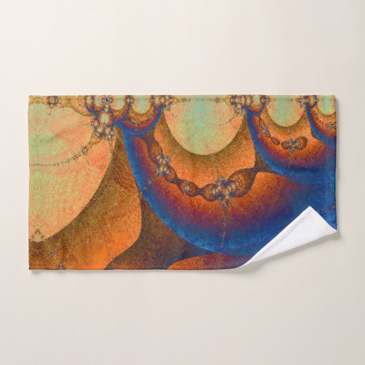 Fraktal Badhandtuch Set (Handtuch)