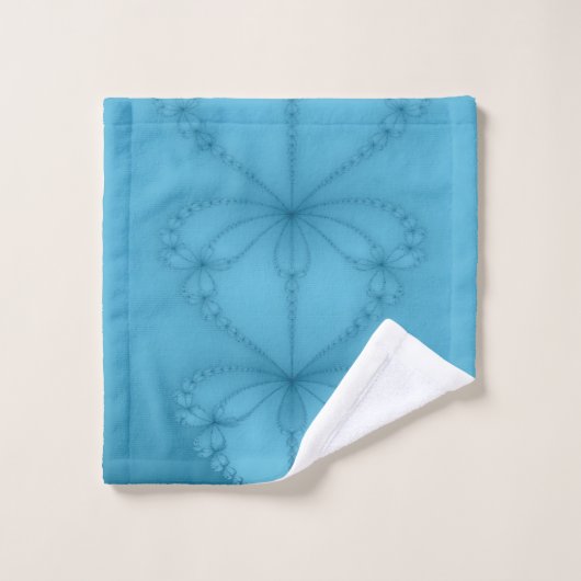 Fraktal Badhandtuch Set (Waschlappen)