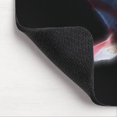 Fraktal Bald Eagle Patriotic Mousepad (Ecke)