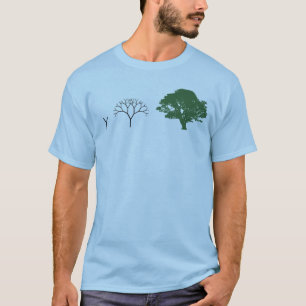 Fraktal-Baum T-Shirt