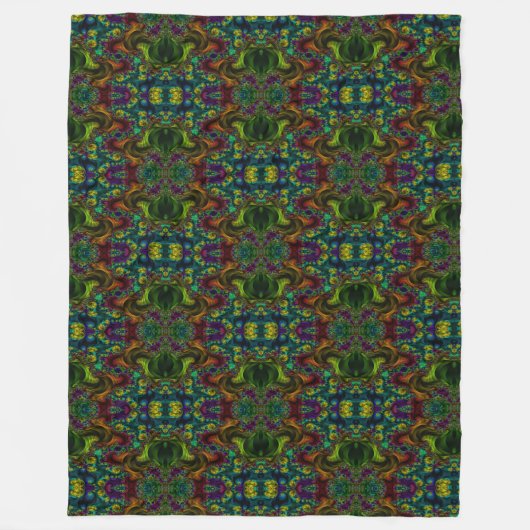 Fraktal Blanket 1 Fleecedecke (Vorderseite)