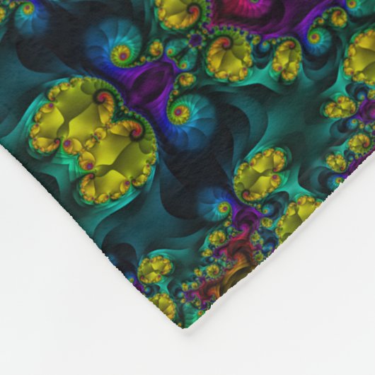 Fraktal Blanket 1 Fleecedecke (Ecke)