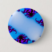 Fraktal blau button (Vorderseite)