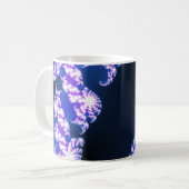 Fraktal blau kaffeetasse (Vorderseite Links)