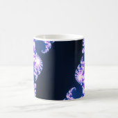 Fraktal blau kaffeetasse (Mittel)