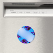 Fraktal blau magnet (In Situ (Geschirrspüler))
