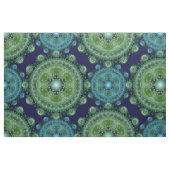 Fraktal Blau-orientalisches Muster Stoff (Fat Quarter (45,7 x 55,9 cm))