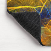 Fraktal Blitze (Sturmflame) Mousepad (Ecke)