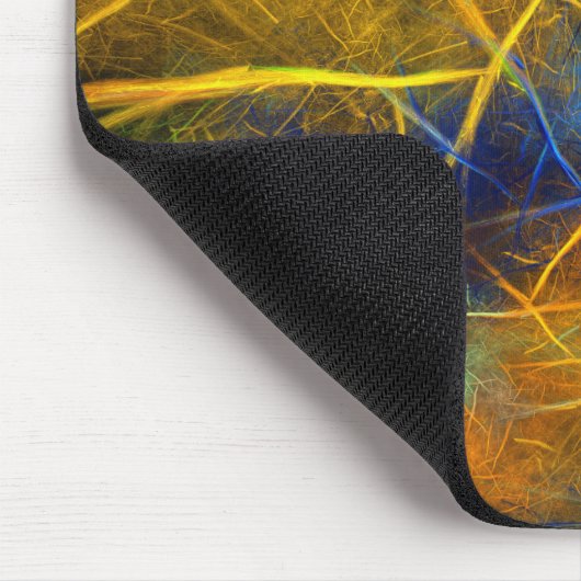 Fraktal Blitze (Sturmflame) Mousepad (Ecke)