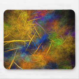 Fraktal Blitze (Sturmflame) Mousepad