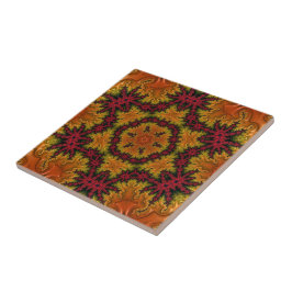 Fraktal blühen im Herbst Fliese