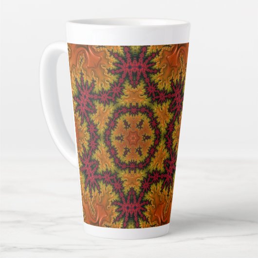 Fraktal blühen im Herbst Milchtasse (Linke Ecke)