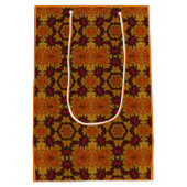 Fraktal blühen im Herbst Mittlere Geschenktüte (Rückseite)