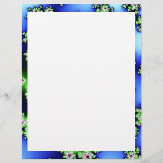 Fraktal-Blume (Vorderseite)