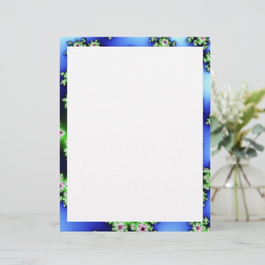 Fraktal-Blume (Stehend Vorderseite)