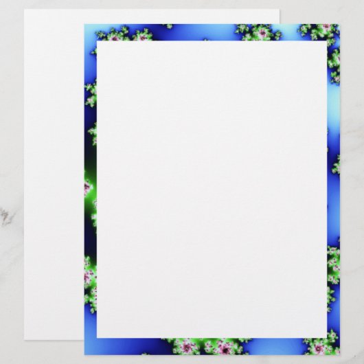 Fraktal-Blume (Vorne/Hinten)