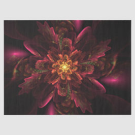 Fraktal Blume Abstrakt 22 Dekoupage Tissue Paper Seidenpapier