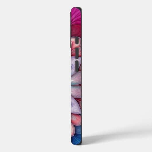 Fraktal Blume Case-Mate iPhone Hülle (Rückseite / Links)