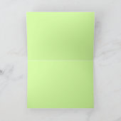 Fraktal Blume Grußkarte Karte (Innenseite)