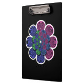 Fraktal Blume Klemmbrett (Links)