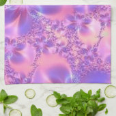 Fraktal Blume Küchentuch (Gefaltet)