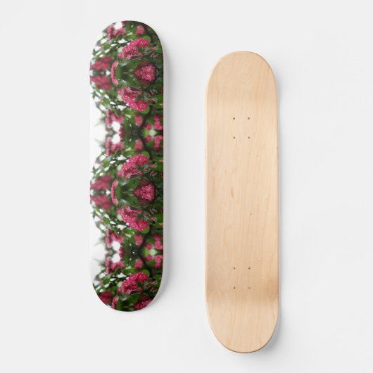 Fraktal Blume Mind Skateboard (Vorderseite)