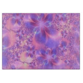 Fraktal-Blume Schneidebrett (Vorderseite)