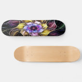 Fraktal Blume Skateboard (Horizontal)