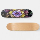Fraktal Blume Skateboard (Horizontal)