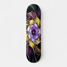 Fraktal Blume Skateboard