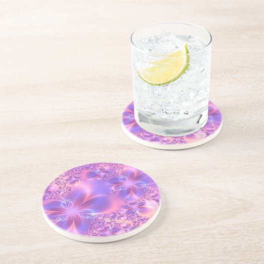 Fraktal Blume Untersetzer (Seite)